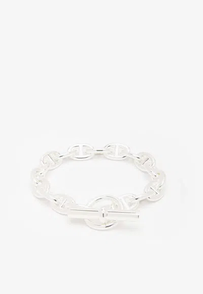 Hermes Chaine D'ancre Pm Bracelet In Silver