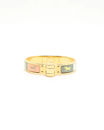Pre-owned Hermes Hermès Charnier Bracelet In Multi