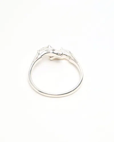 Pre-owned Hermes Hermès Cheval Horse Silver Bracelet