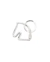 Hermes Hermès Cheval Keyring In Silver