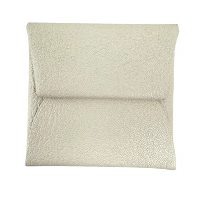 Pre-owned Hermes Chevre Leather Coin Purse/coin Case ()