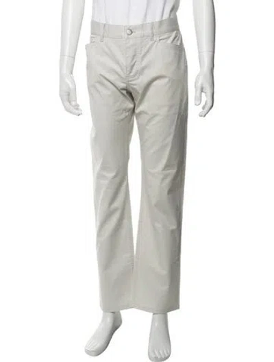 Pre-owned Hermes Chinos In Grey