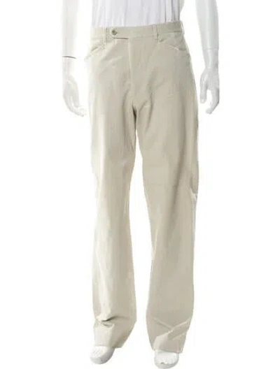 Pre-owned Hermes Chinos In Neutral