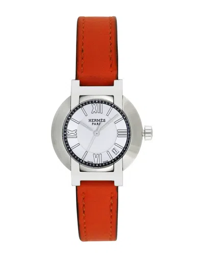 Hermes Hermès Women's Nomade Watch, Circa 2000s (authentic ) In Metallic
