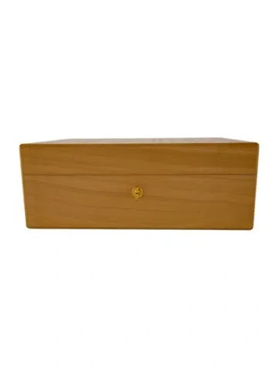 Pre-owned Hermes Cigar Humidor In Neutral