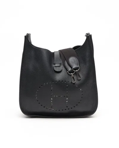 Pre-owned Hermes Hermès Clemence Evelyne Ii 33 Bag
