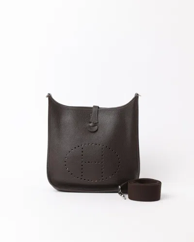 Pre-owned Hermes Hermès Clemence Evelyne Pm Bag