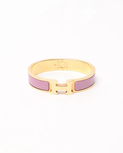 Pre-owned Hermes Hermès Clic H Bracelet