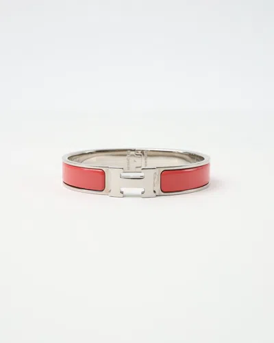 Pre-owned Hermes Hermès Clic H Bracelet