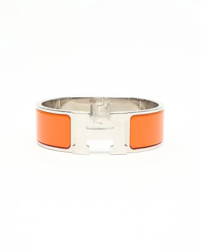 Pre-owned Hermes Hermès Clic H Bracelet
