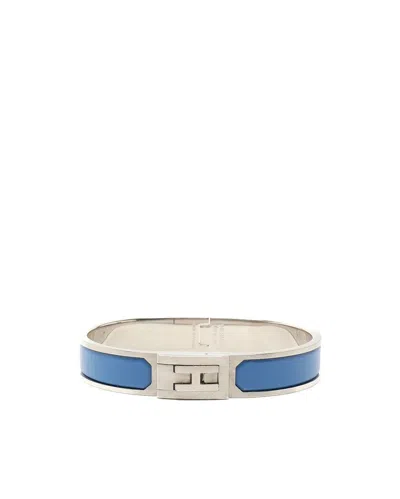 Hermes Hermès Clic H Bracelet In Blue