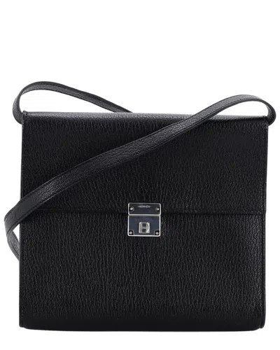 Pre-owned Hermes Hermès Clic Wallet On Strap Chevre Mysore 16 (authentic Pre-loved)