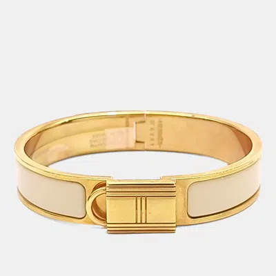 Pre-owned Hermes Hermès Click Cadena Bracelet Sm In Multi