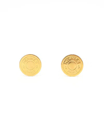 Pre-owned Hermes Hermès Clip-on Earrings