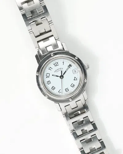 Pre-owned Hermes Hermès Clipper 24mm Ref Cl4.210
