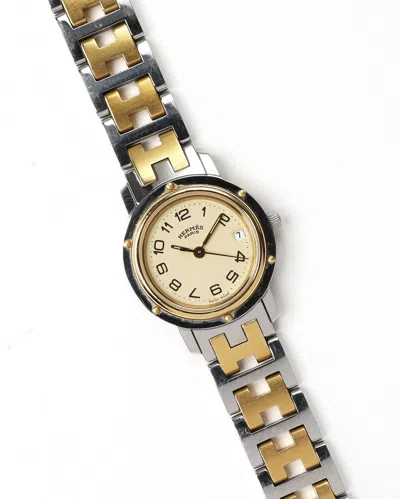 Hermes Hermès Clipper 24mm Watch In Multi