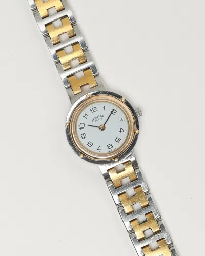 Pre-owned Hermes Hermès Clipper Women's Watch