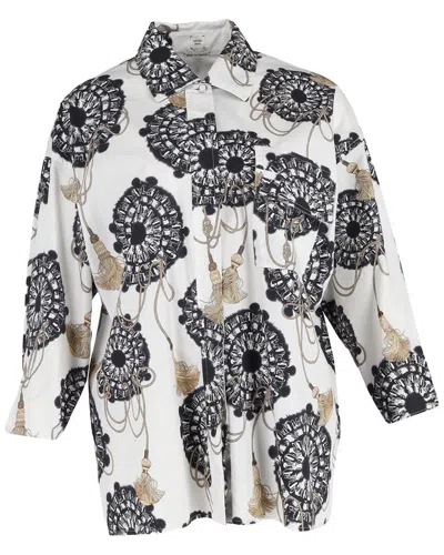 Hermes Hermès Cliquetis Aquarelle Printed Shirt In Multi