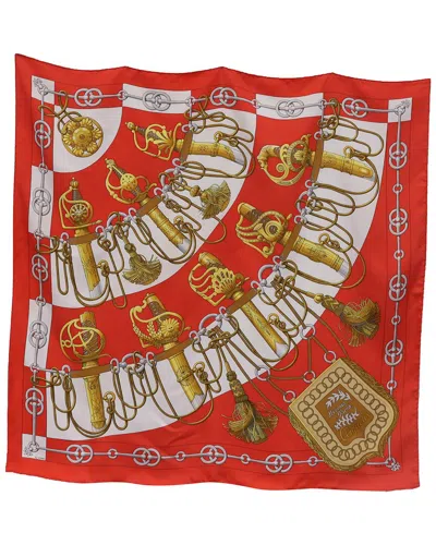 Pre-owned Hermes Hermès Cliquetis Scarf (authentic Pre-loved)
