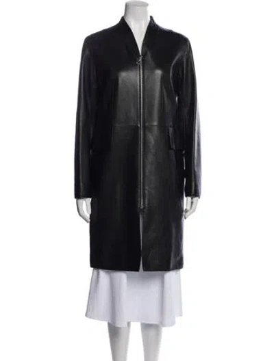 Pre-owned Hermes Coat In Green