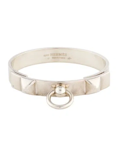 Pre-owned Hermes Collier De Chien Bracelet, 6" In Multi