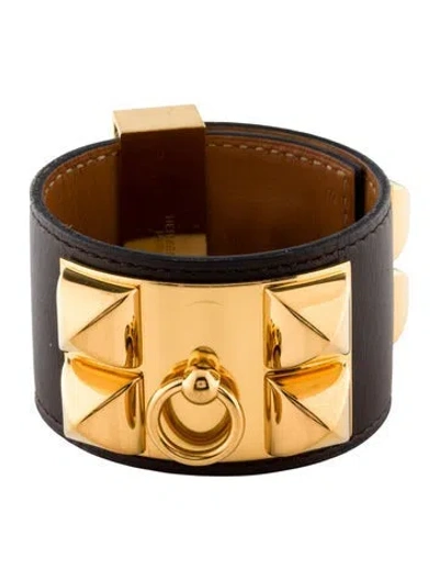 Pre-owned Hermes Collier De Chien Bracelet In Multi