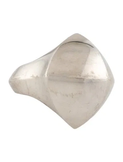 Pre-owned Hermes Collier De Chien Rock Medium Ring In Multicolor