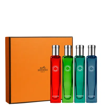 Hermes Colognes Eau De Cologne (ebp, Ere, Ecn, Eov) 15ml Set (/4) In White