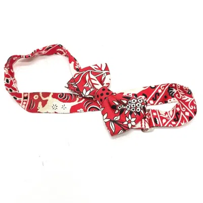 Pre-owned Hermes Color Silk Bow Tie () In Multi