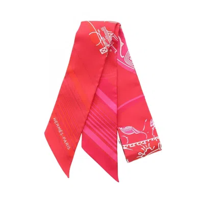 Pre-owned Hermes Color Silk Scarf () In Multi