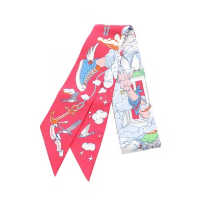 Pre-owned Hermes Color Silk Scarf () In Multi