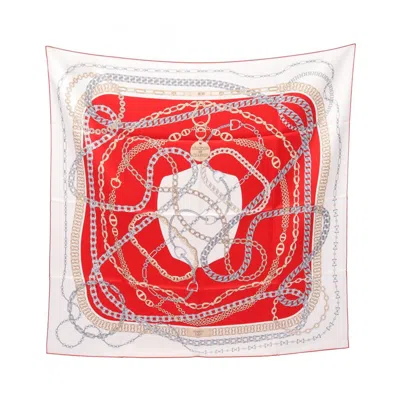 Pre-owned Hermes Color Silk Scarf () In Multi