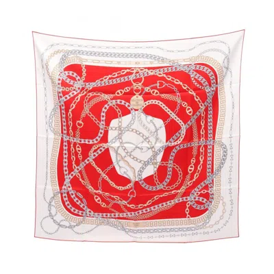 Pre-owned Hermes Color Silk Scarf () In Multi