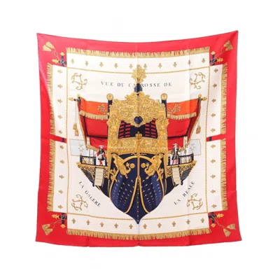Pre-owned Hermes Color Silk Scarf () In Multi