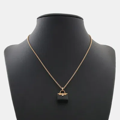 Pre-owned Hermes Hermès Colored Kelly Necklace In Multicolor