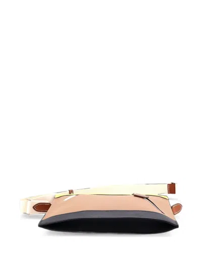 Pre-owned Hermes Colormatic Horizontal Bag Barenia And Swift Shoulder Bag In Black