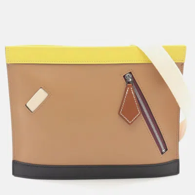 Pre-owned Hermes Colormatic Horizontal Multicolor Leather Shoulder Bag