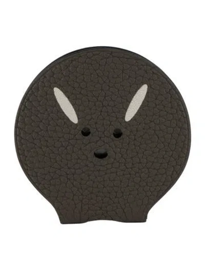 Pre-owned Hermes Compact Mirror In Brown