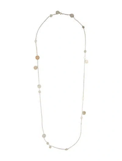 Pre-owned Hermes Confettis Long Necklace, 34" In Multi