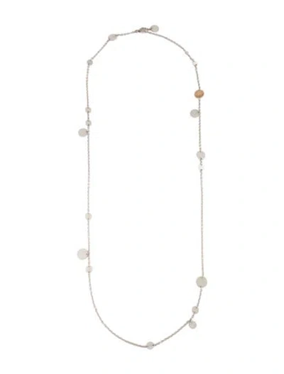 Pre-owned Hermes Confettis Long Necklace, 35" In Multicolor