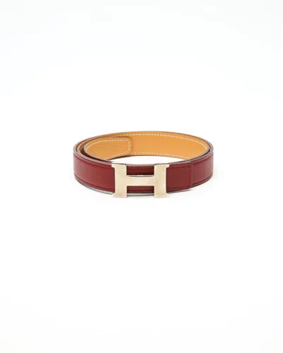 Pre-owned Hermes Hermès Constance H Belt