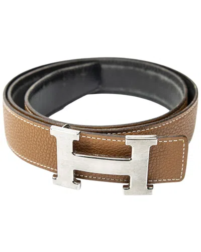 Pre-owned Hermes Hermès Constance H Belt (authentic Pre-loved)