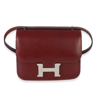 Hermes Hermès Constance Shoulder Bag In Red