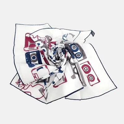 Pre-owned Hermes Hermès Cotton Multicolor Scarf