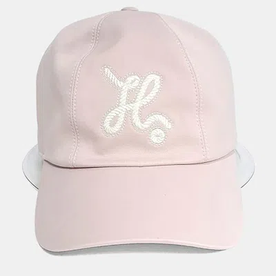 Pre-owned Hermes Cotton Pink Cap