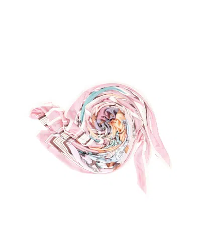 Pre-owned Hermes Hermès Couvertures Et Tenues De Jour Forever Triangle Silk Scarf In Multi
