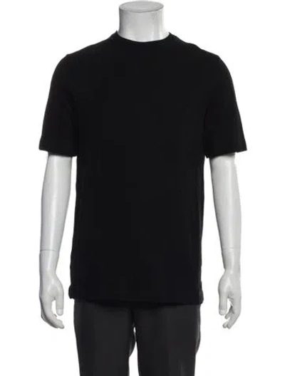 Pre-owned Hermes Crew Neck Short Sleeve T-shirt In Blue