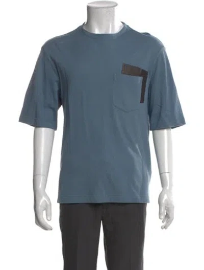 Pre-owned Hermes Crew Neck Short Sleeve T-shirt In Multi