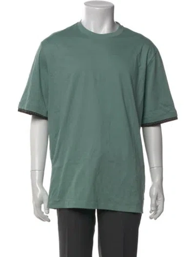 Pre-owned Hermes Crew Neck Short Sleeve T-shirt In Multi