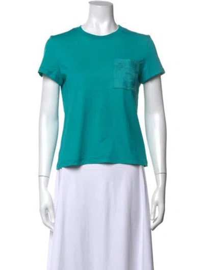 Pre-owned Hermes Crew Neck Short Sleeve T-shirt In Multi